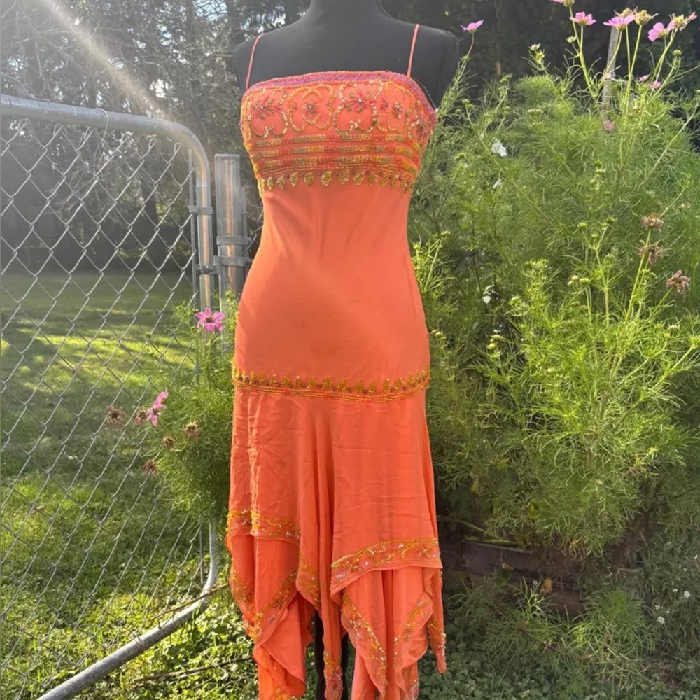 Tiffany Designs Radiant Orange Satin